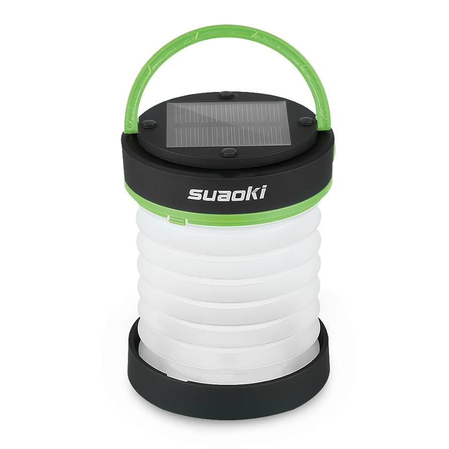Amazon.co.jp: suaoki LEDランタン ソーラーライト 折り畳み